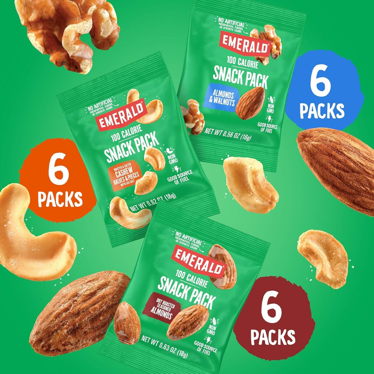 Portioned Mixed Nut Variety Packs
