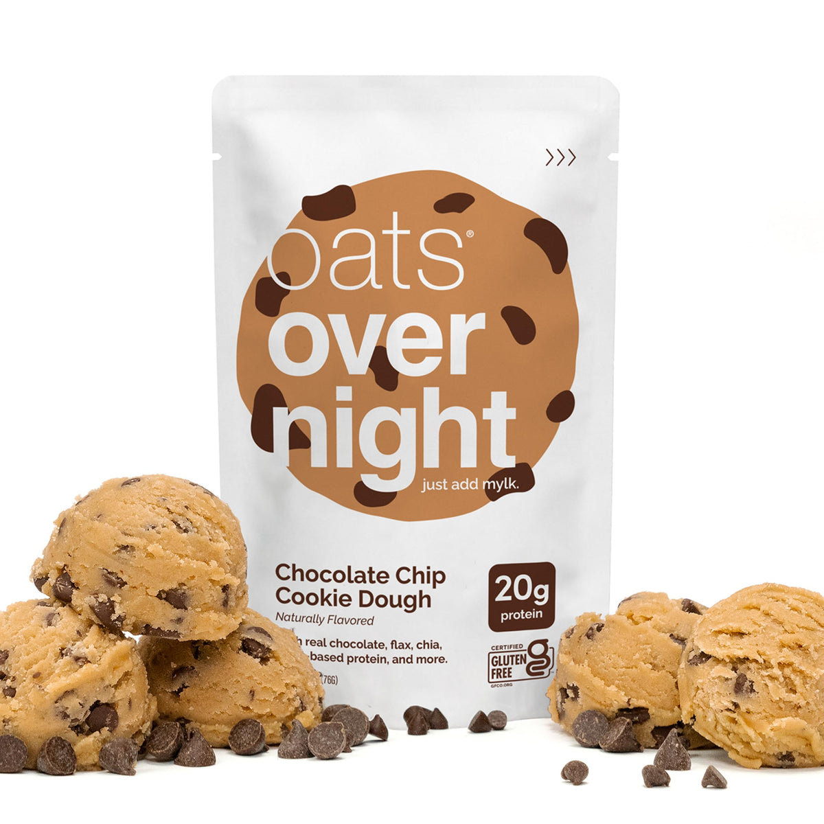 Vegan Cookie Dough Overnight Oats