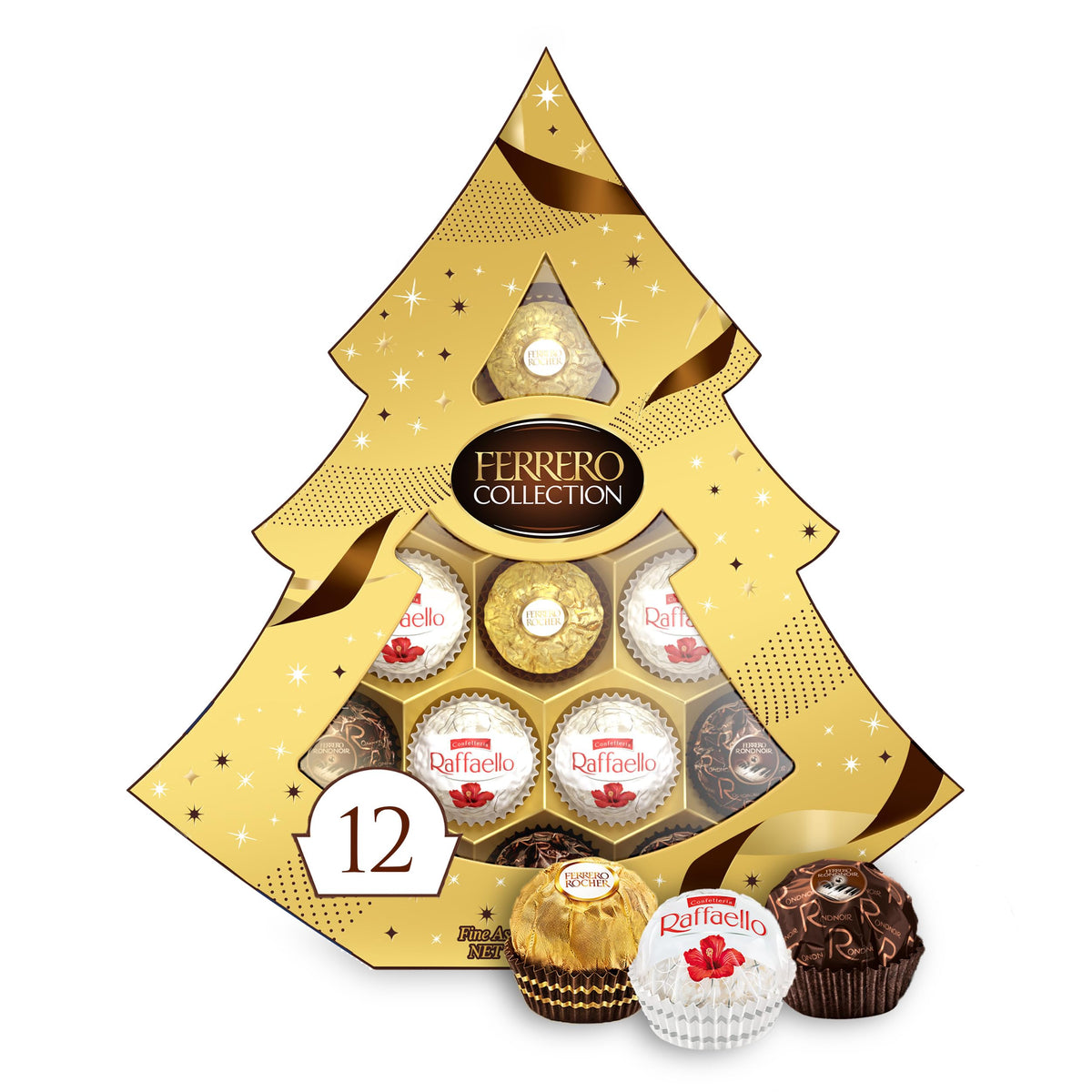 Assorted Hazelnut and Dark Chocolate Gift Box