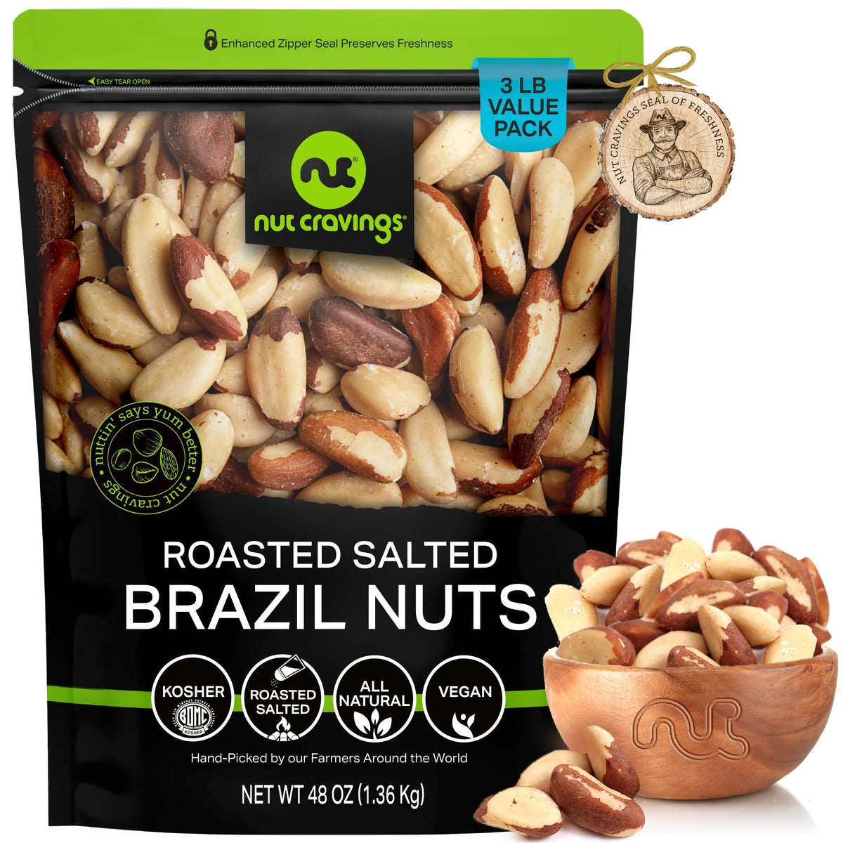 Raw Unsalted Brazil Nuts
