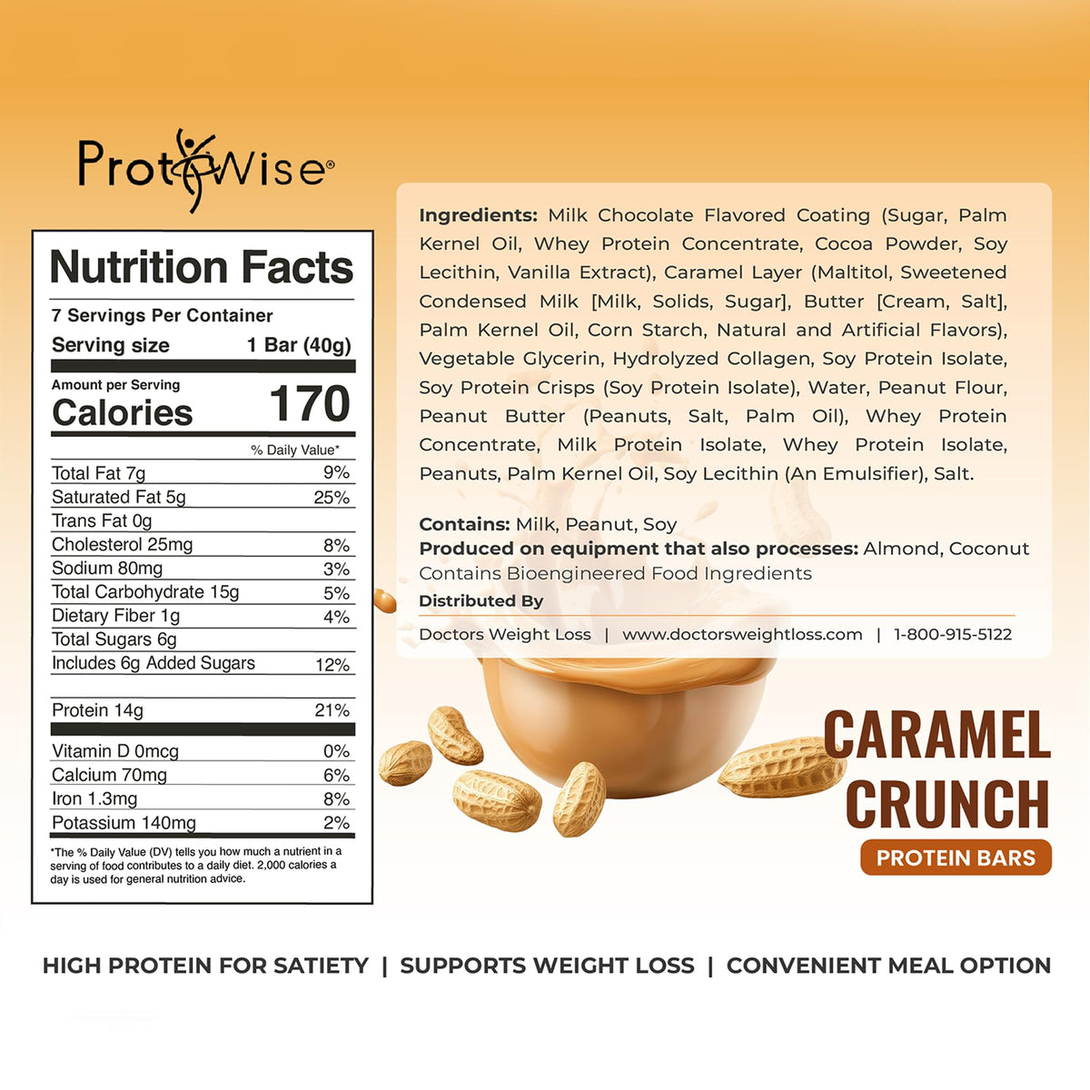 Nut-Based Protein Bar Variety