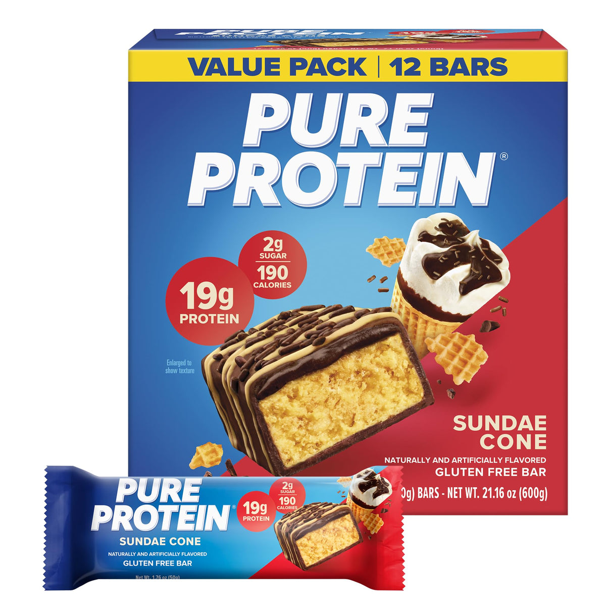 Low-Sugar High-Protein Bar Variety
