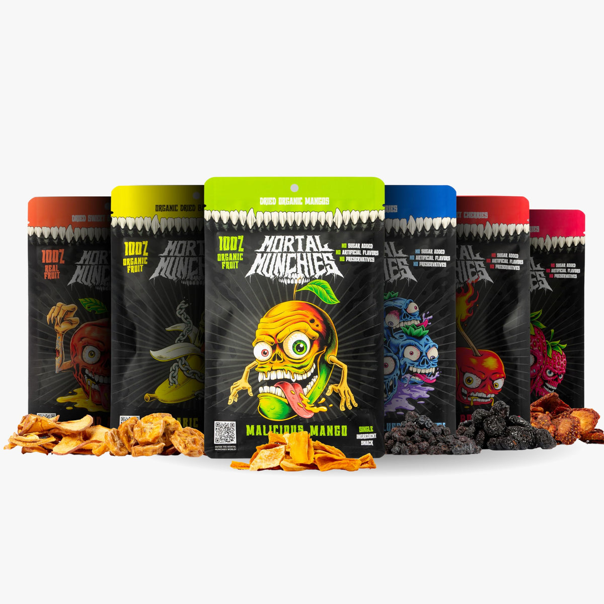 Chewy Organic Dried Banana Snacks
