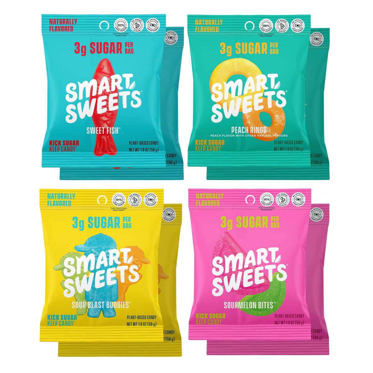 Low-Sugar Plant-Based Foam Candy