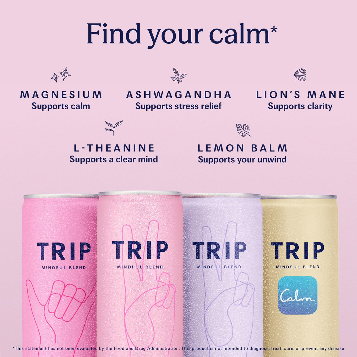 Sparkling Adaptogen Seltzer Variety Pack
