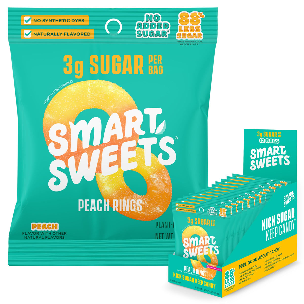 Low-Sugar Plant-Based Foam Candy