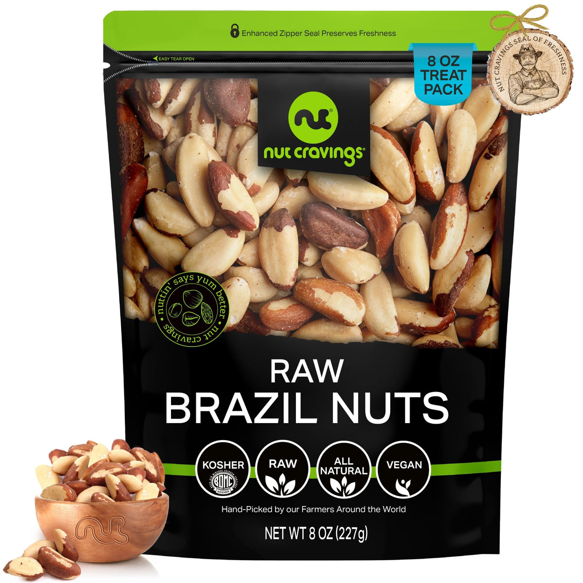 Raw Unsalted Brazil Nuts