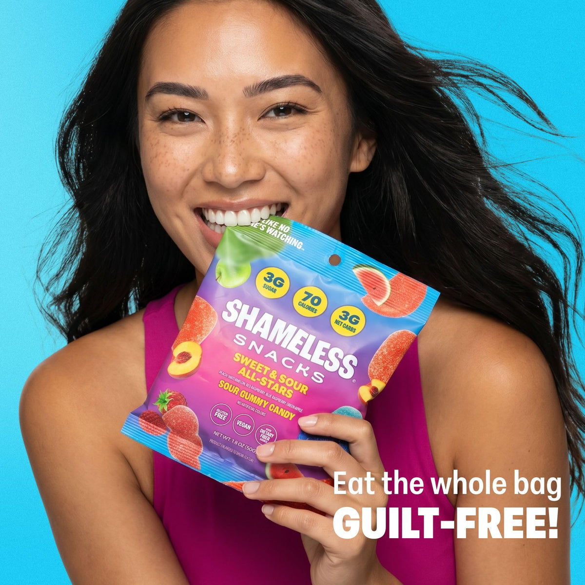 Sour Five-Flavor Gummy Candy