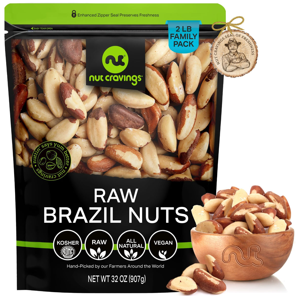 Raw Unsalted Brazil Nuts