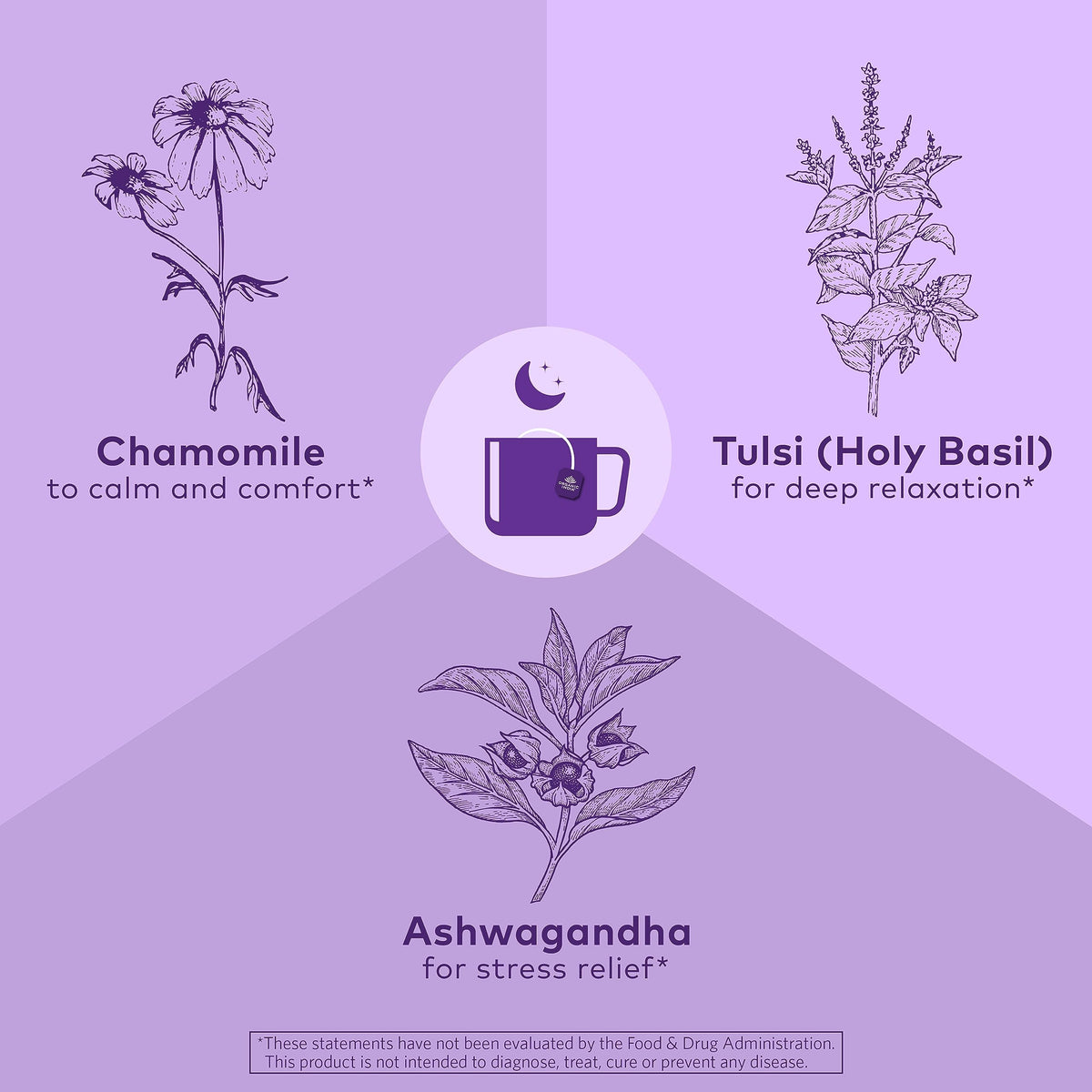 Tulsi Chamomile Sleep Tea Six-Pack