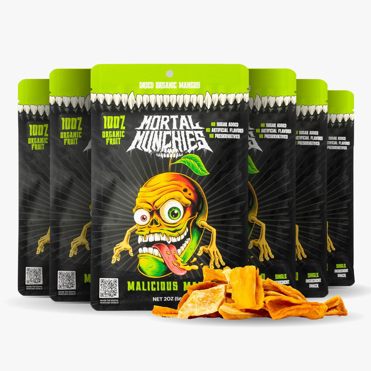 Chewy Organic Dried Banana Snacks