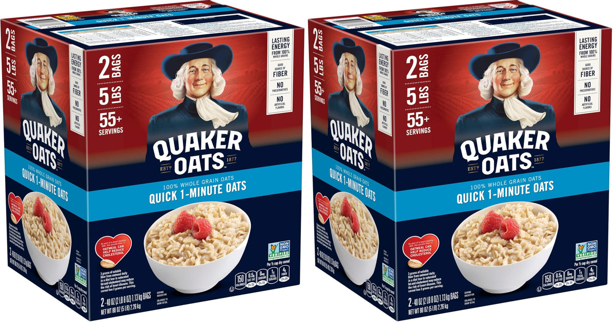 Old-Fashioned and Quick Rolled Oats