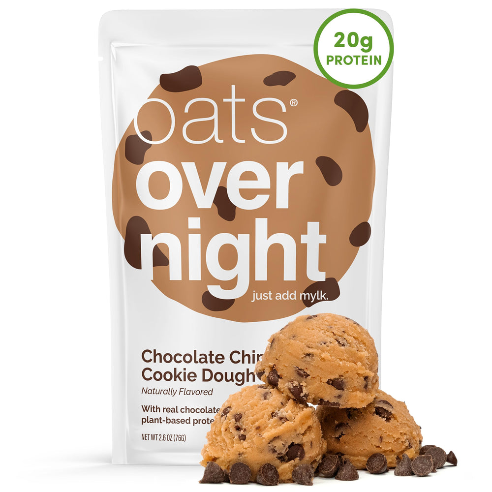 Vegan Cookie Dough Overnight Oats