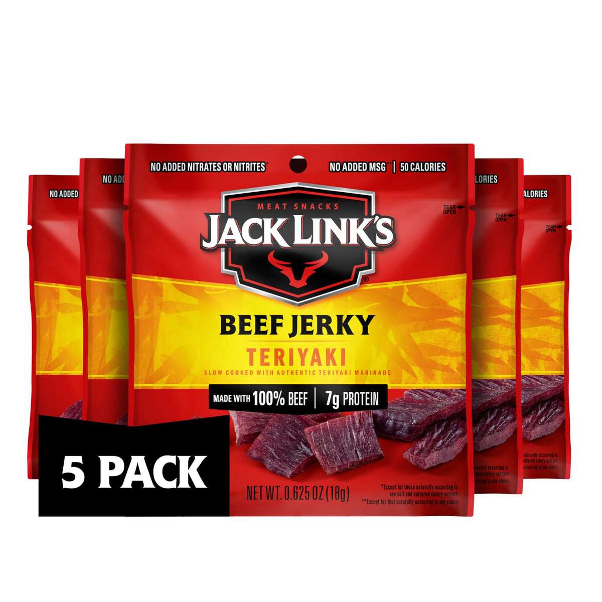Teriyaki Beef Jerky Snack Packs