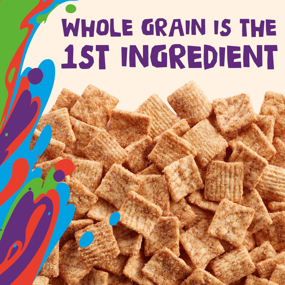 Cinnamon Whole-Grain Breakfast Cereal