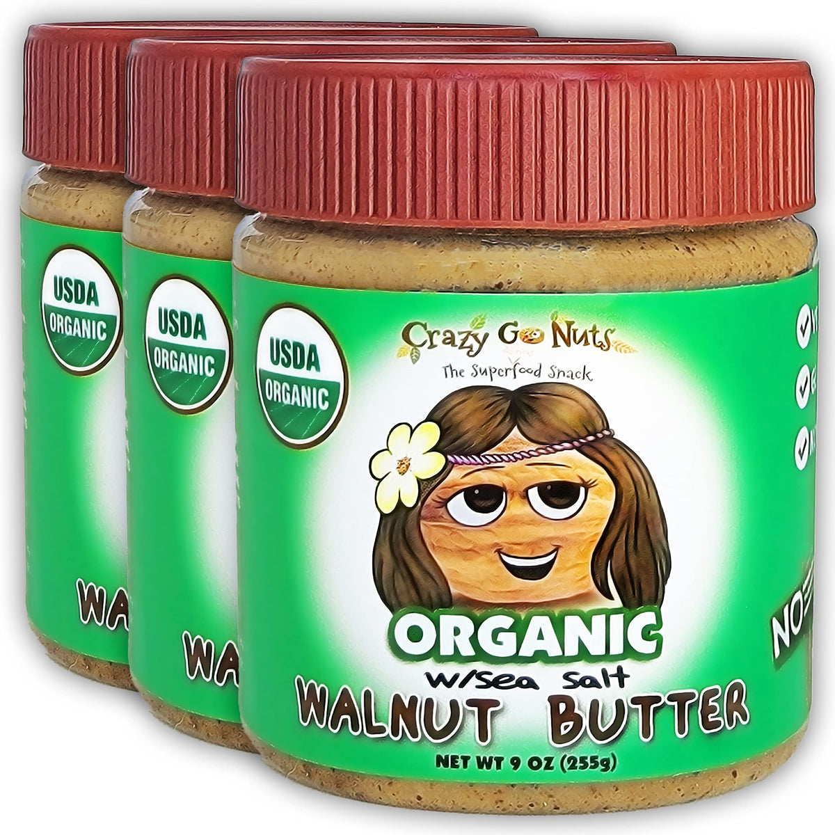 Organic Walnut Butter Variety