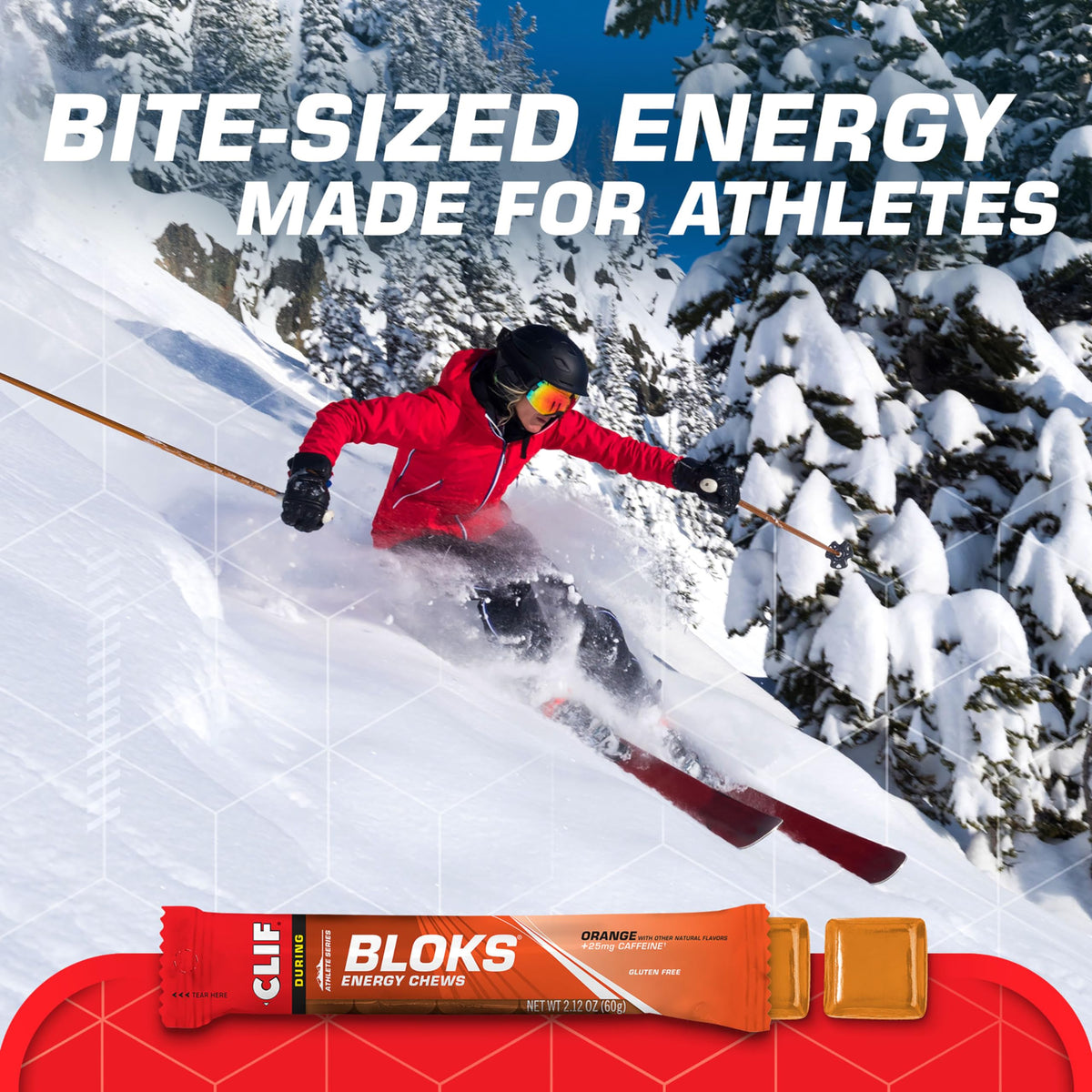 Orange Caffeinated Energy Chews