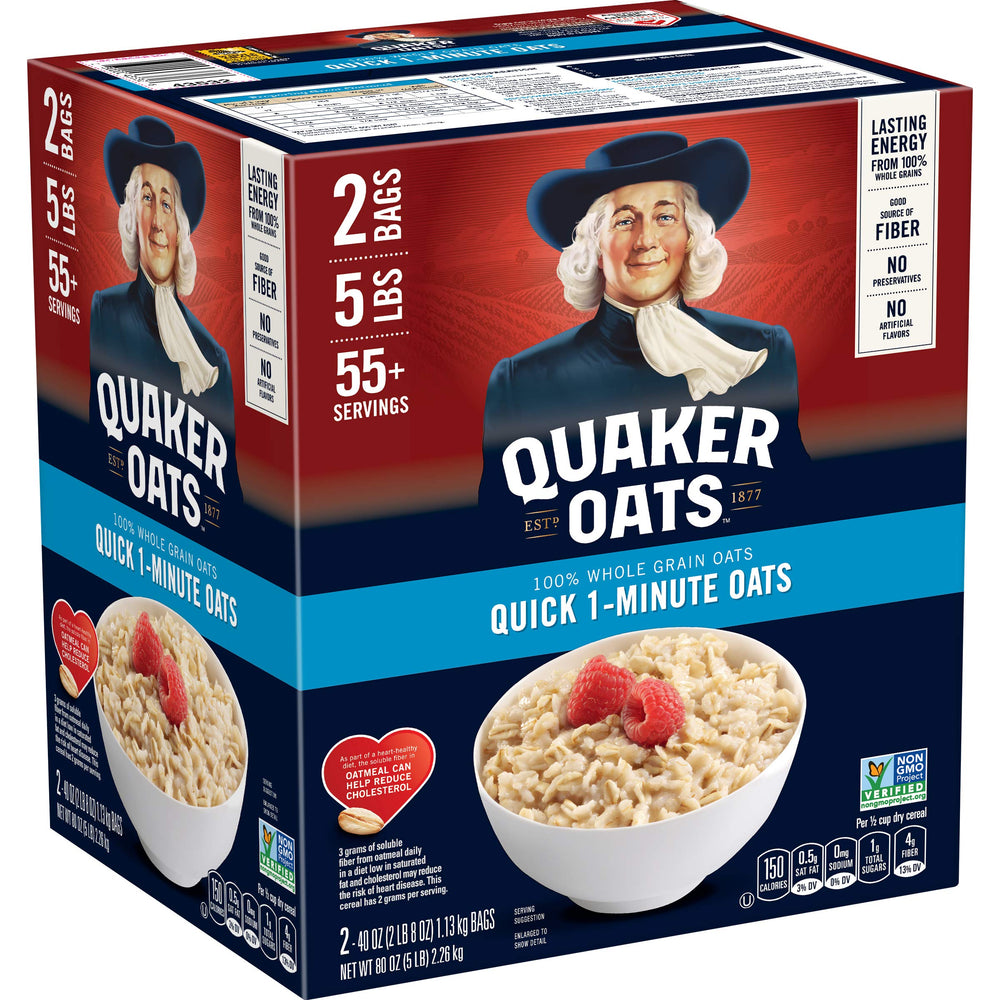 Old-Fashioned and Quick Rolled Oats