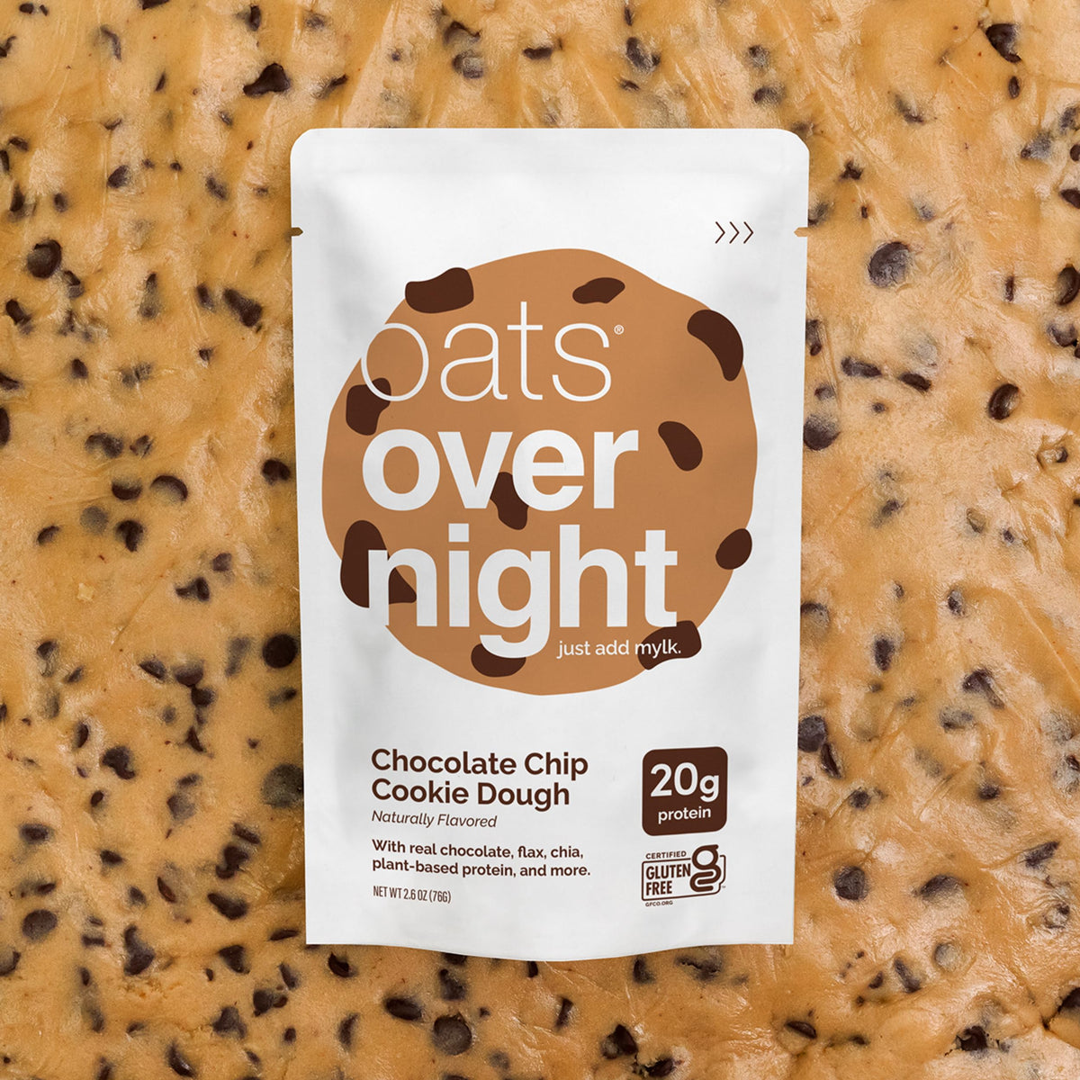 Vegan Cookie Dough Overnight Oats