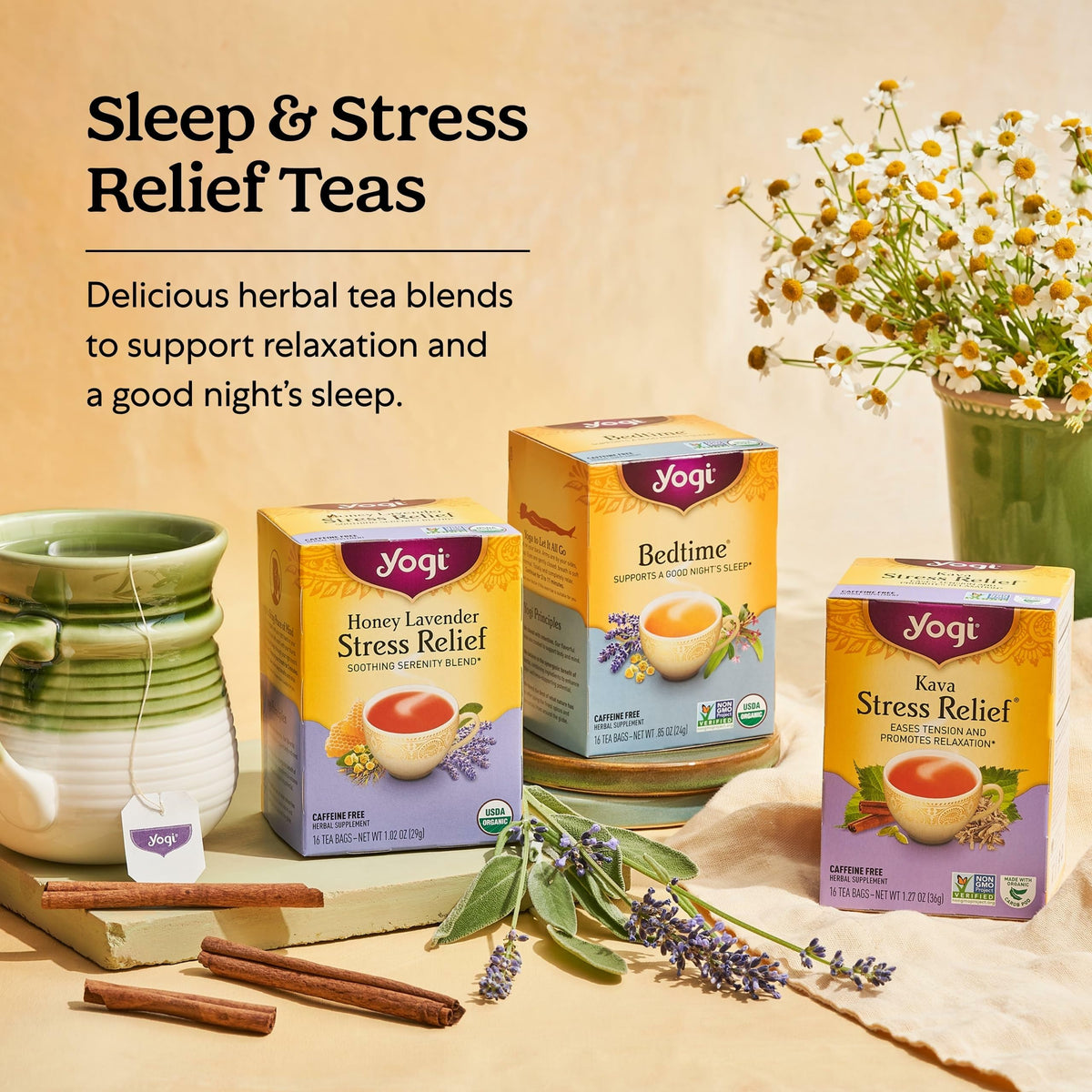 Stress Relief Herbal Tea Sampler
