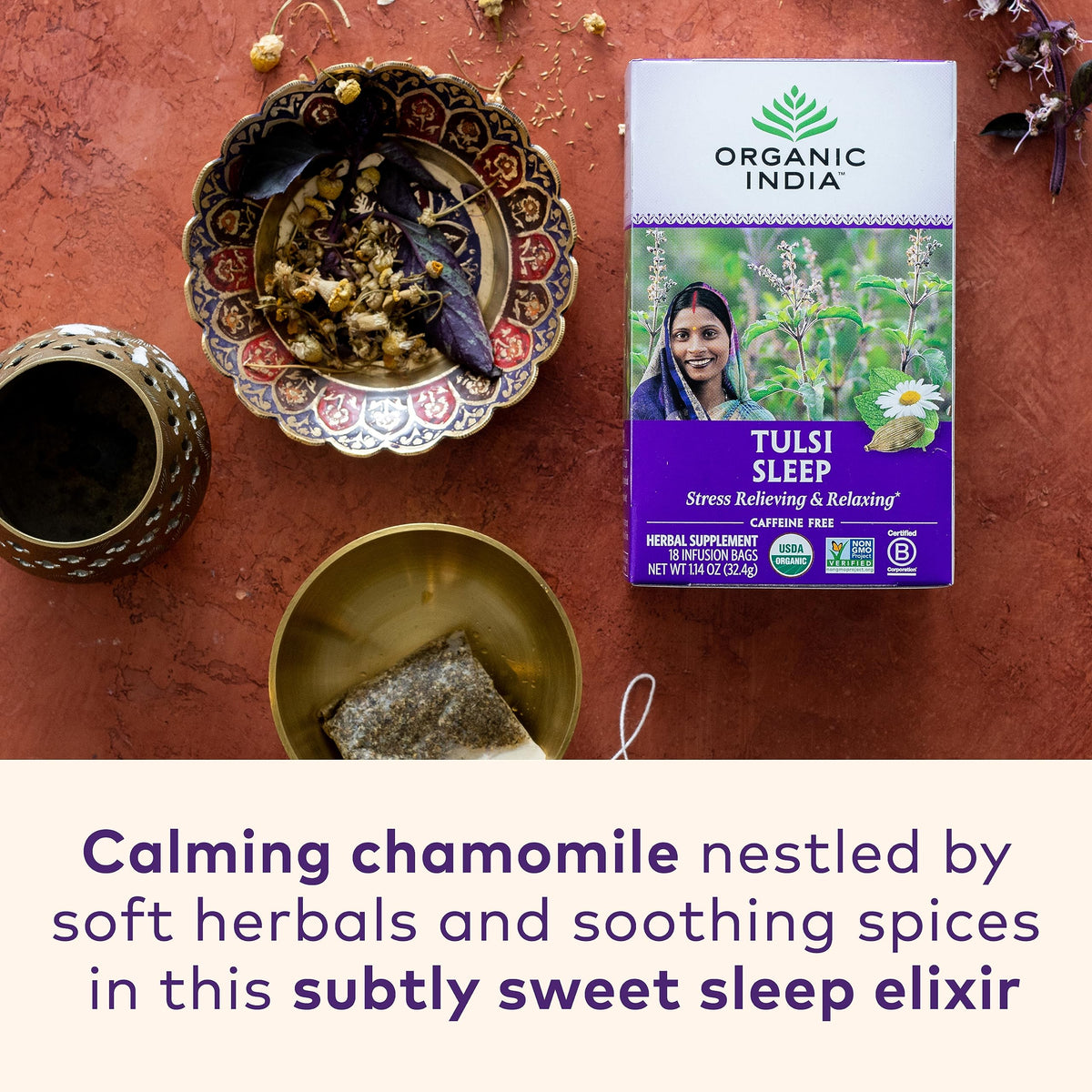 Tulsi Chamomile Sleep Tea Six-Pack