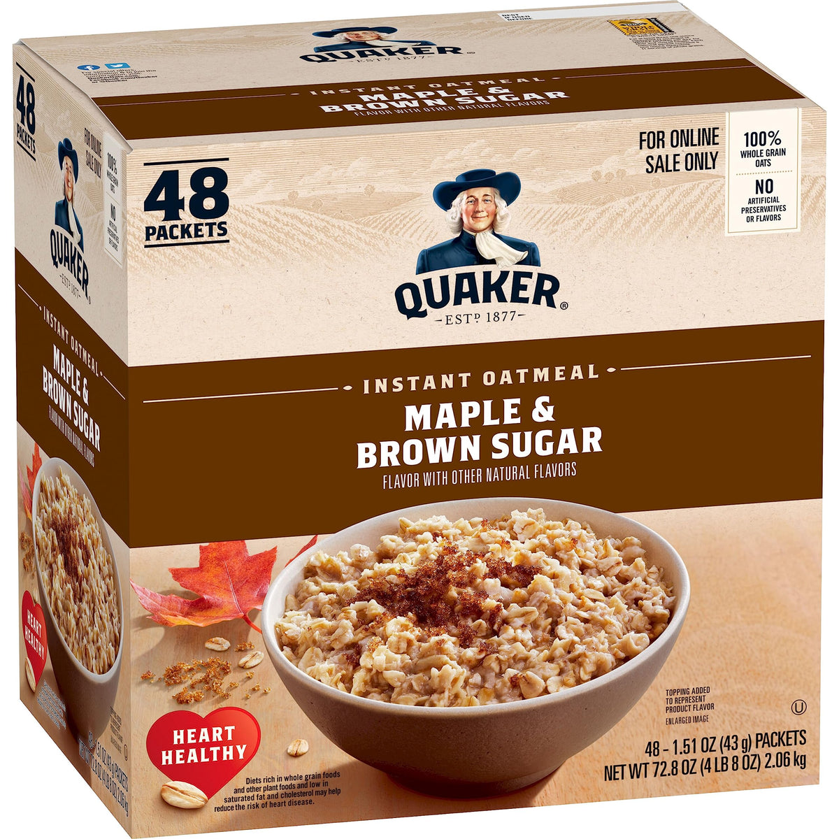 Instant Oatmeal Flavor Variety Pack