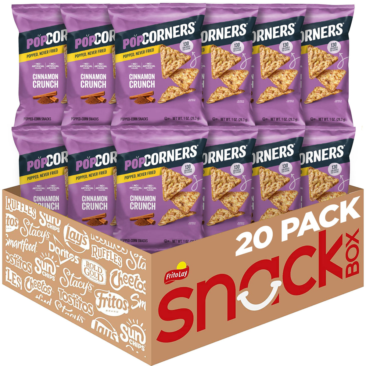 White Cheddar Popped Corn Snack Packs