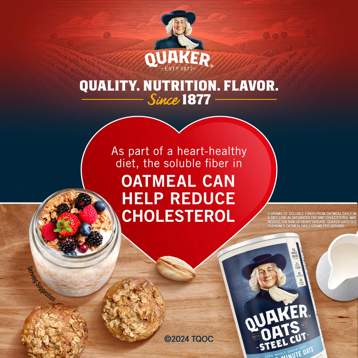 Old-Fashioned and Quick Rolled Oats