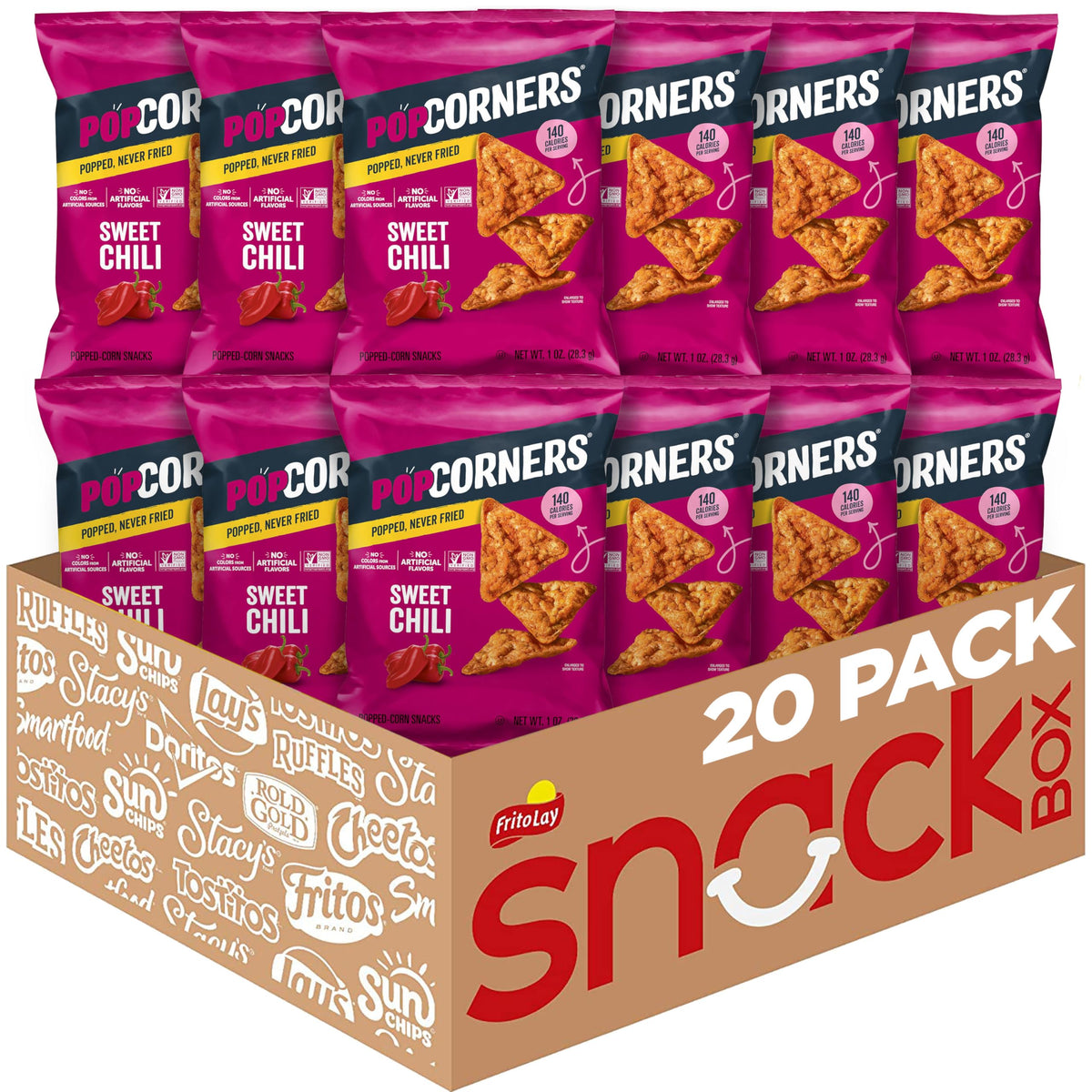 White Cheddar Popped Corn Snack Packs