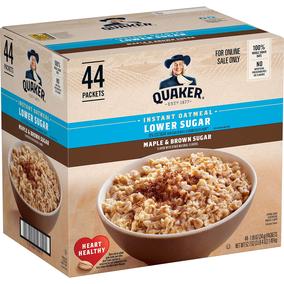 Instant Oatmeal Flavor Variety Pack