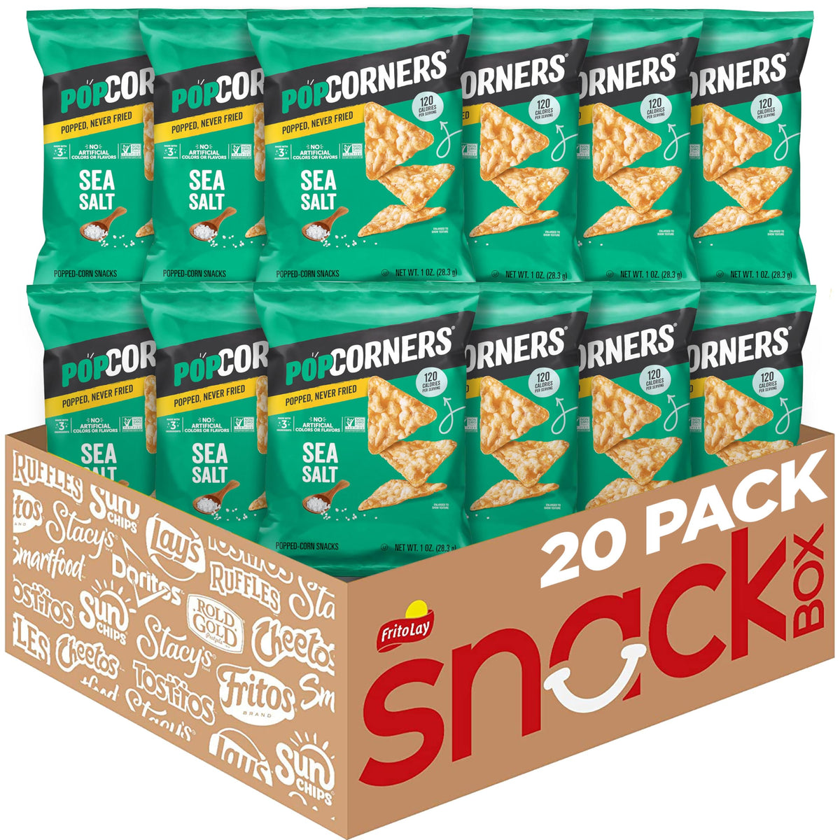 White Cheddar Popped Corn Snack Packs