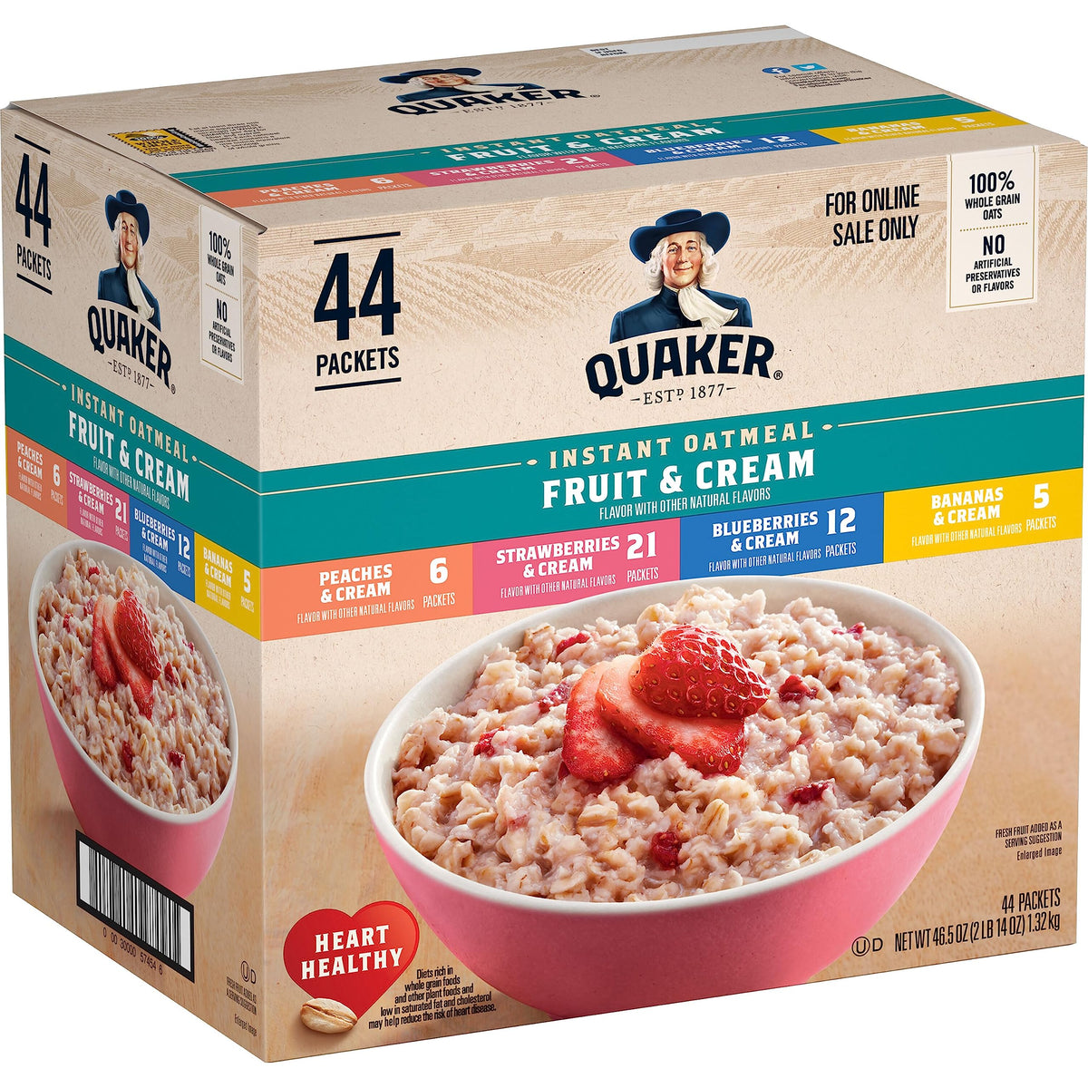 Instant Oatmeal Flavor Variety Pack