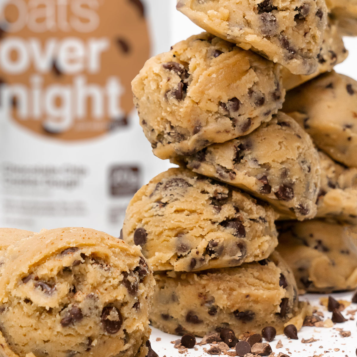 Vegan Cookie Dough Overnight Oats